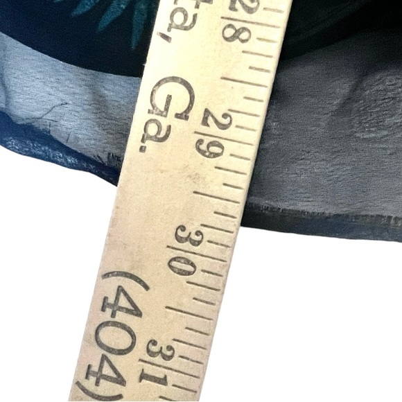 NWT! Torrid Tropical Print Chiffon Strapless Dress Womens Size 14 - Picture 10 of 14